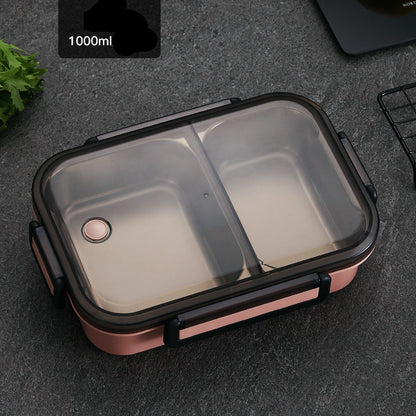 Stainless Steel Insulated Lunch Box with Divider