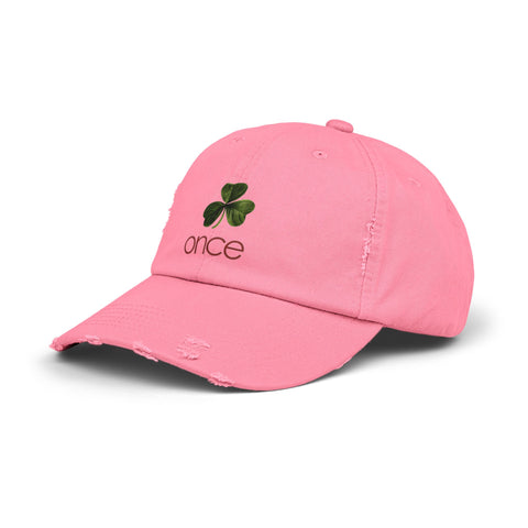 Once Unisex Distressed Cap