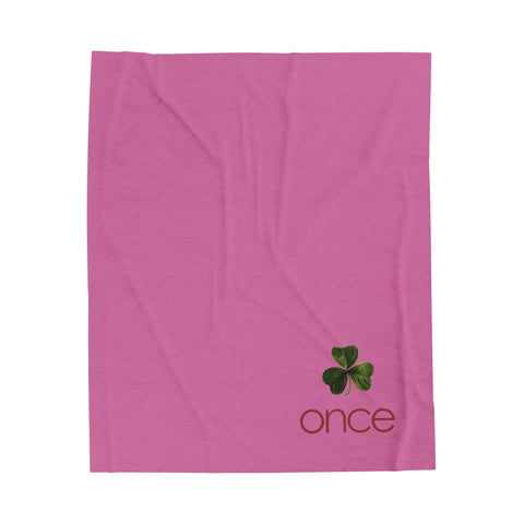 Once  Velveteen Plush Blanket
