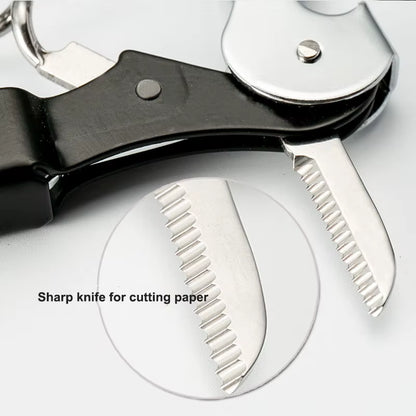 Stainless Steel Red Wine Beer Bottle Opener Cork Screw Multi Function Seahorse Safe Cut Can Kitchen Bar Tools