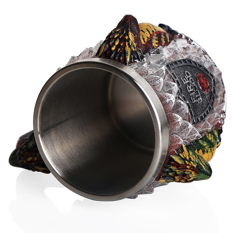 Dragon Scale Fantasy Tankard Mug