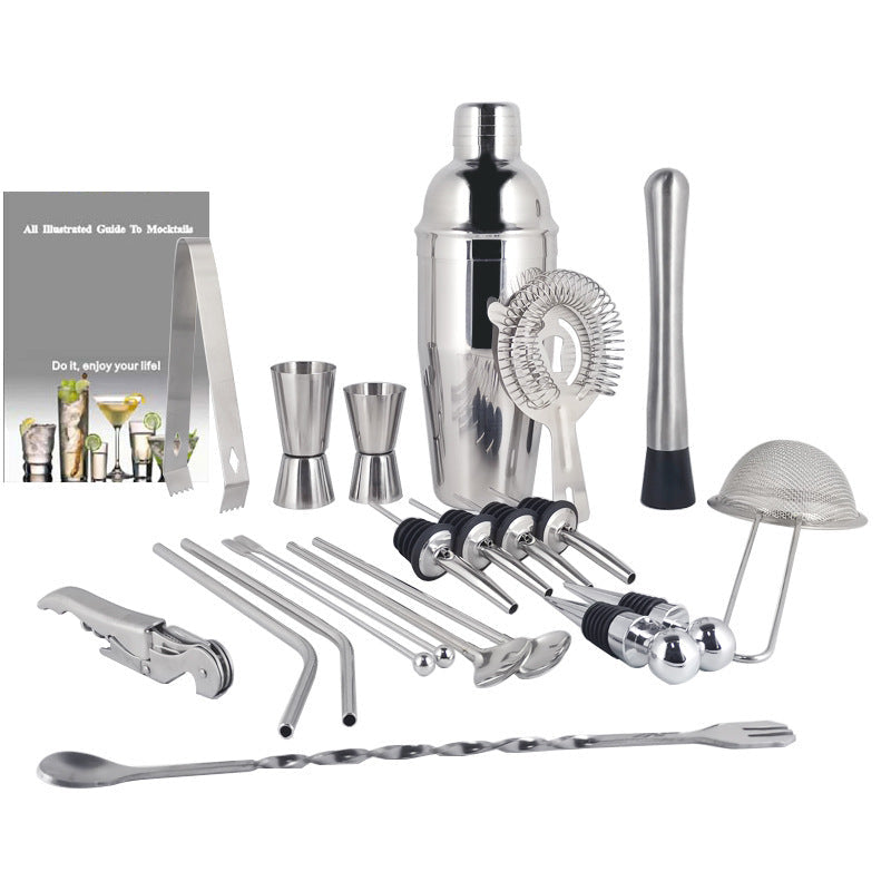 Boston Cocktail Shaker Bar Tools Wine Mixer Set