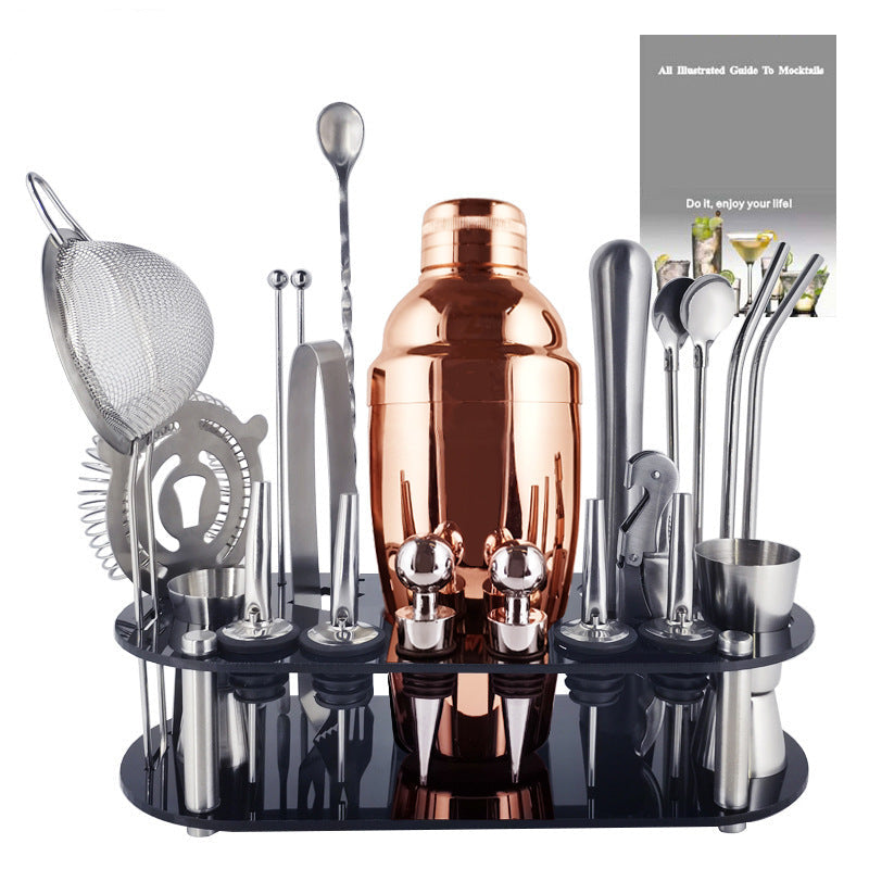 Boston Cocktail Shaker Bar Tools Wine Mixer Set