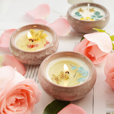 Artisan Botanical Scented Candle