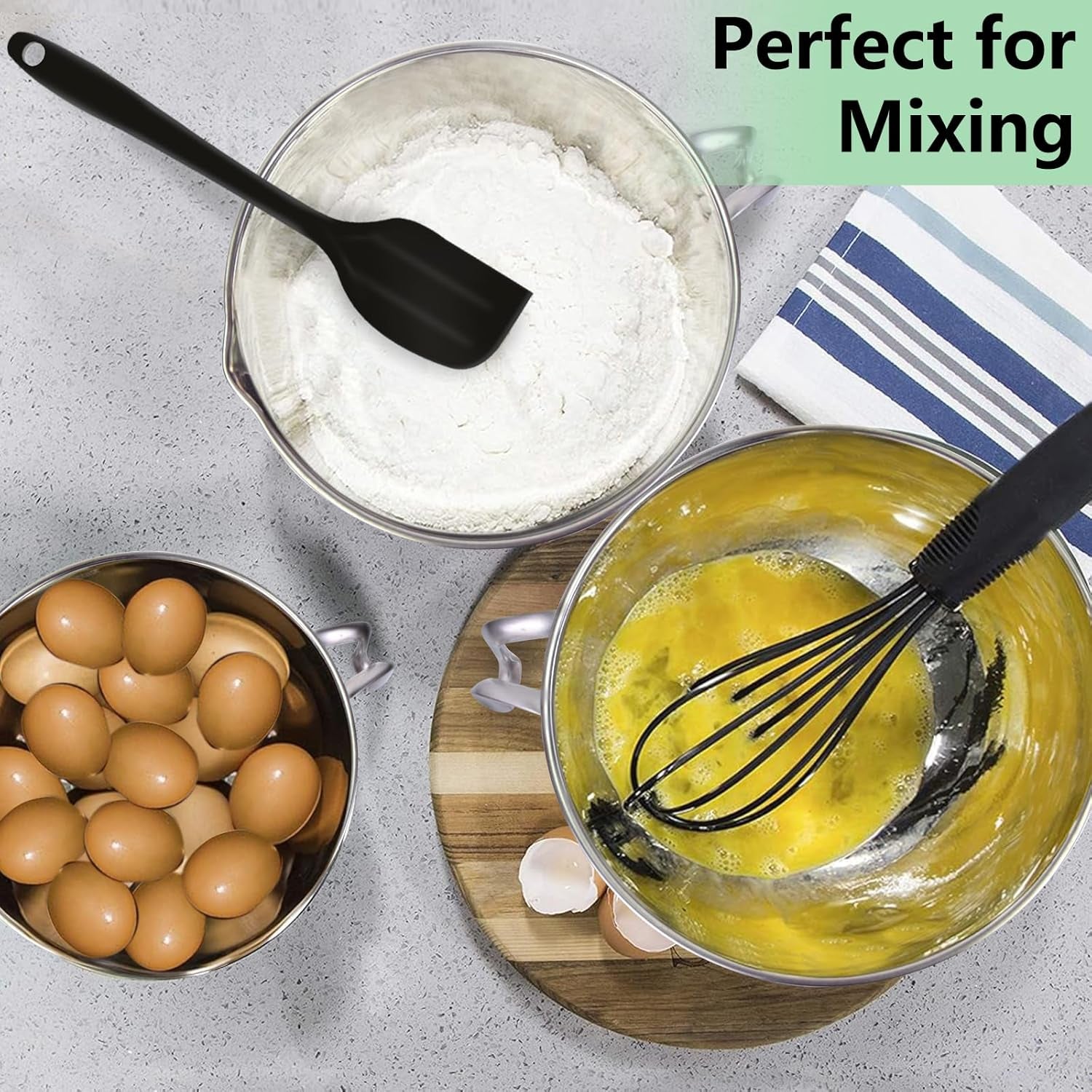 3.1Qt Stainless Steel Large Double Boiler Pot Set