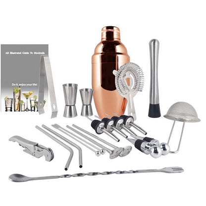 Boston Cocktail Shaker Bar Tools Wine Mixer Set