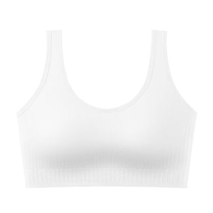 Breathable Sports Bra Anti-Sweat Fitness Top Women Seamless Yoga Bra Shockproof Crop Top Push up Sport Bra Gym Workout Top