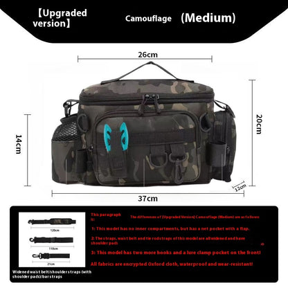 Fishing Gear Crossbody Multi Functional Storage Bag