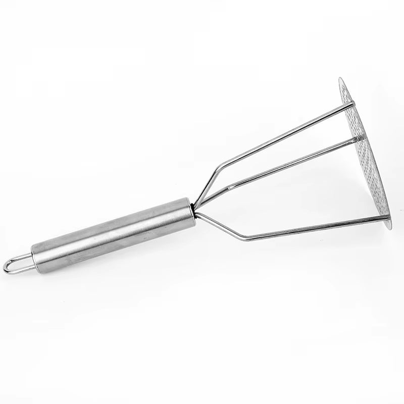 Stainless Steel Potato Masher Crush Vegetable Fruit Press Maker Kitchen Tool 