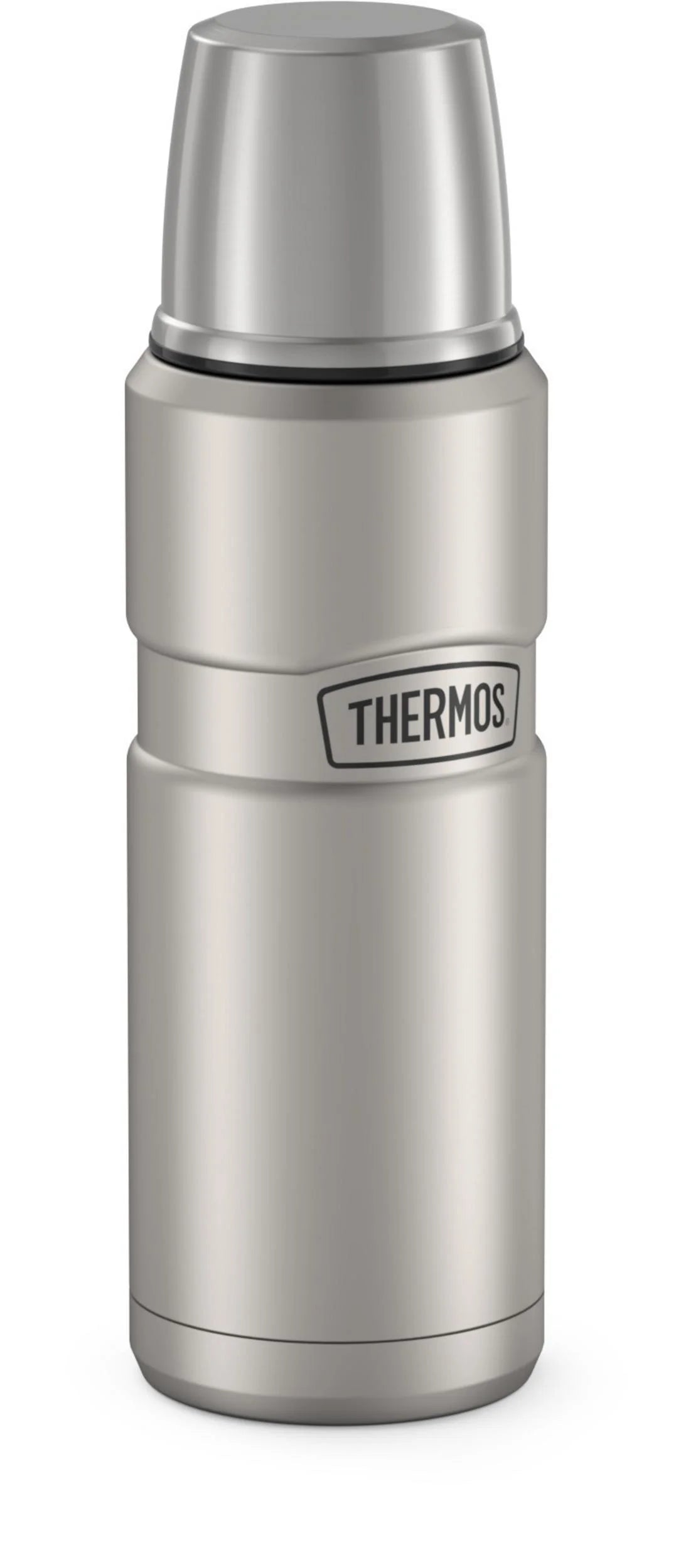 16-Ounce Stainless Steel Compact Beverage, Matte Stainless Steel