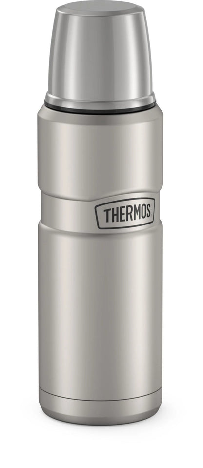 16-Ounce Stainless Steel Compact Beverage, Matte Stainless Steel