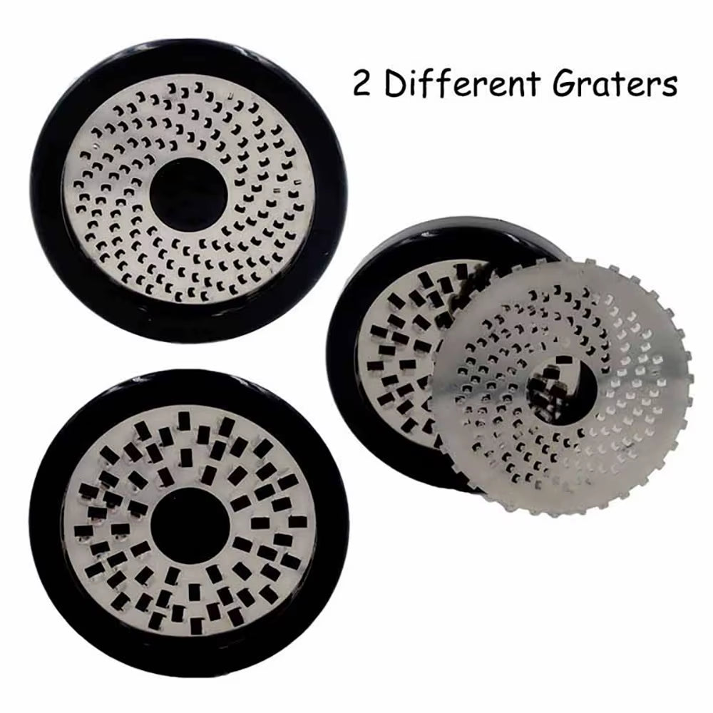 Multi-Functional Manual Rotating Cheese Grater and Shredder