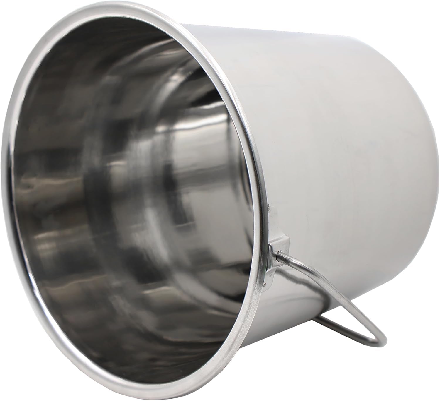 Stainless Steel Bucket (4 Gallon) - Great for Pets, Cleaning, Food Prep