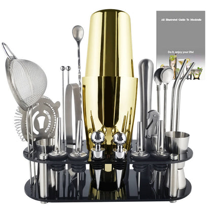 Boston Cocktail Shaker Bar Tools Wine Mixer Set