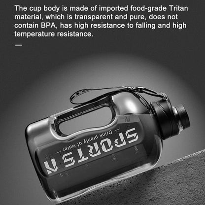 Large Capacity 2 Liter Water Bottle Sports Gym Water Kettle for Camping Travel BPA Free Drinking Bottles