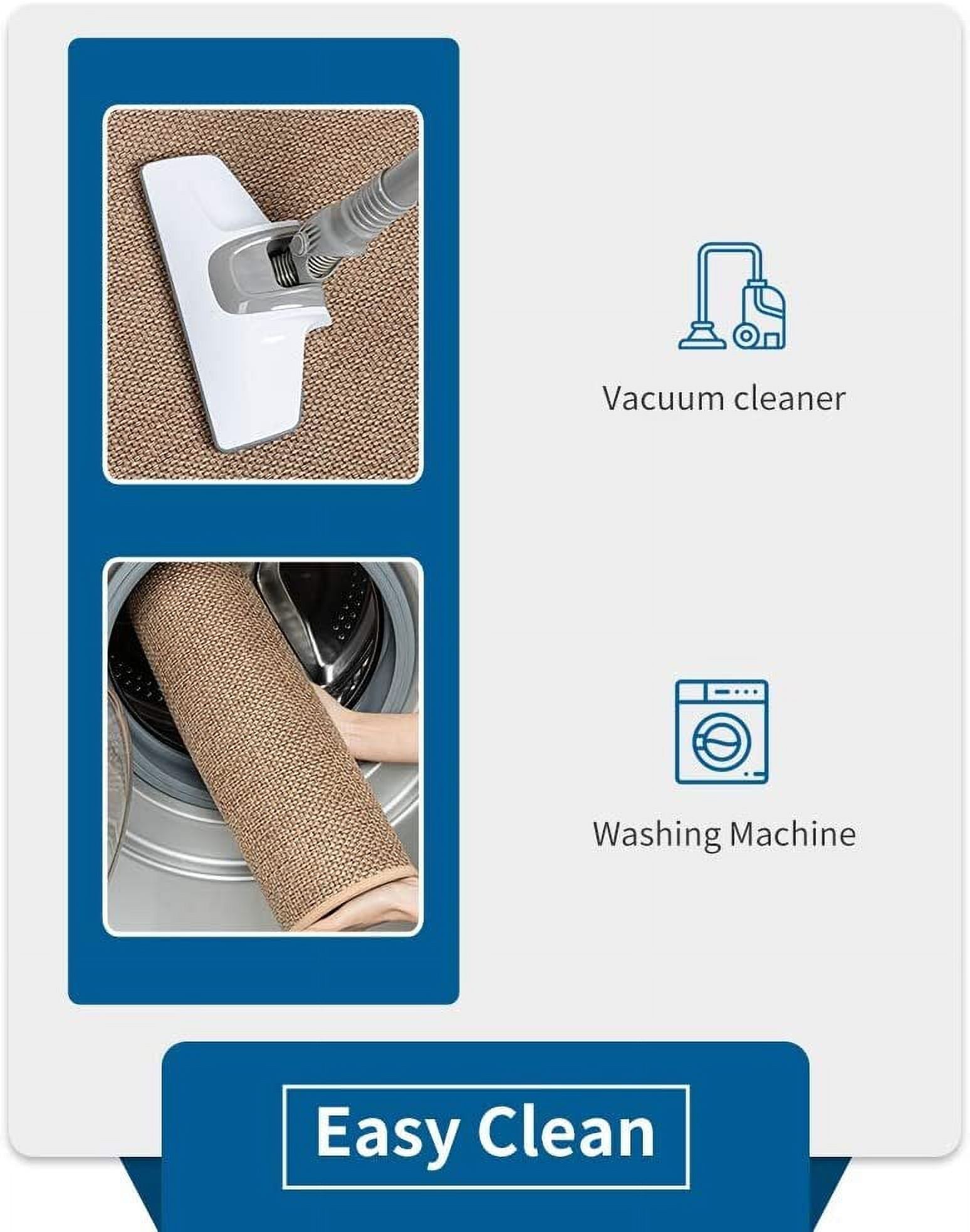 Non-Slip Kitchen Mat Set 2PCS Washable Rugs – 17"x30" + 17"x47" Floor Runner for Sink, Laundry, Hallway – Oats Beige