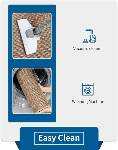 Non-Slip Kitchen Mat Set 2PCS Washable Rugs – 17"x30" + 17"x47" Floor Runner for Sink, Laundry, Hallway – Oats Beige