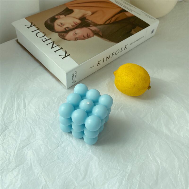Scented Bubble Cube Candle