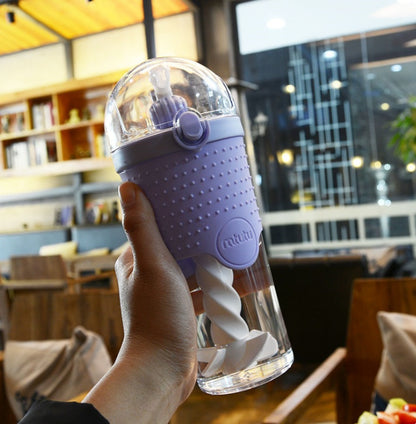 Self-Stirring Protein Shaker Bottle