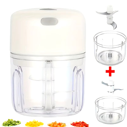 100/250ML Portable Electric Garlic Masher Crusher Garlic Chopper USB Food Kitchen Tools