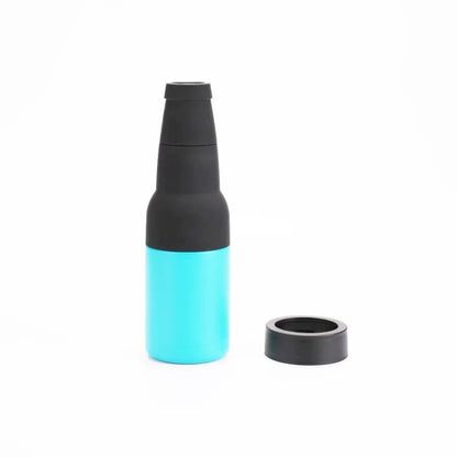 Double-Wall Vacuum Insulated Can and Bottle Koozie: The Ultimate Drink Insulator