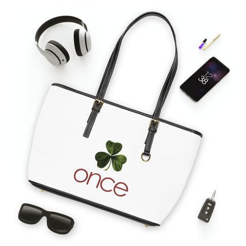 Once PU Leather Shoulder Bag