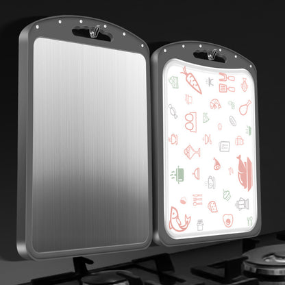 Chopping Board 304 Stainless Steel Double Sided Domestic Chopping Board