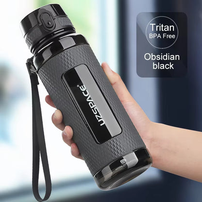 Sports Water Bottles Gym Leak-Proof Drop-Proof Portable Shaker Outdoor Travel Kettle Plastic Drink Water Bottle BPA Free