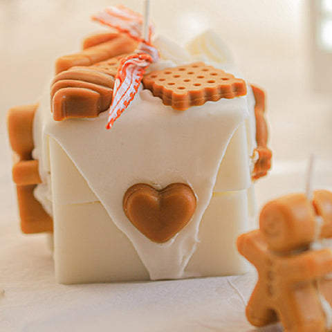 Gingerbread Man Scented Candles