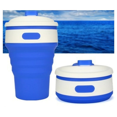 Coffee Mugs Travel Collapsible Silicone Cup Folding