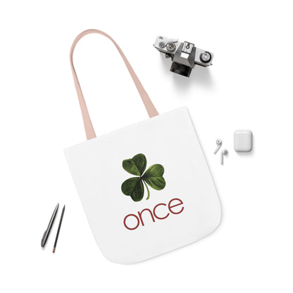 Once Canvas Tote Bag, 5-Color Straps