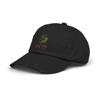 Once Unisex Distressed Cap
