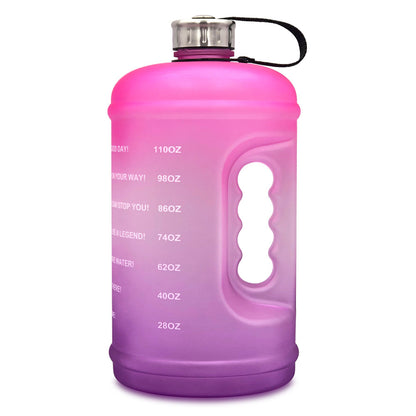 2.2L Sports Bottle Gradient Plastic Gym Large Capacity