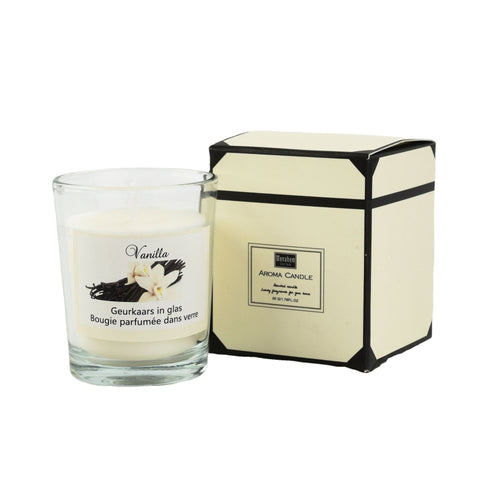 Elegant Scented Candle in Glass Jar