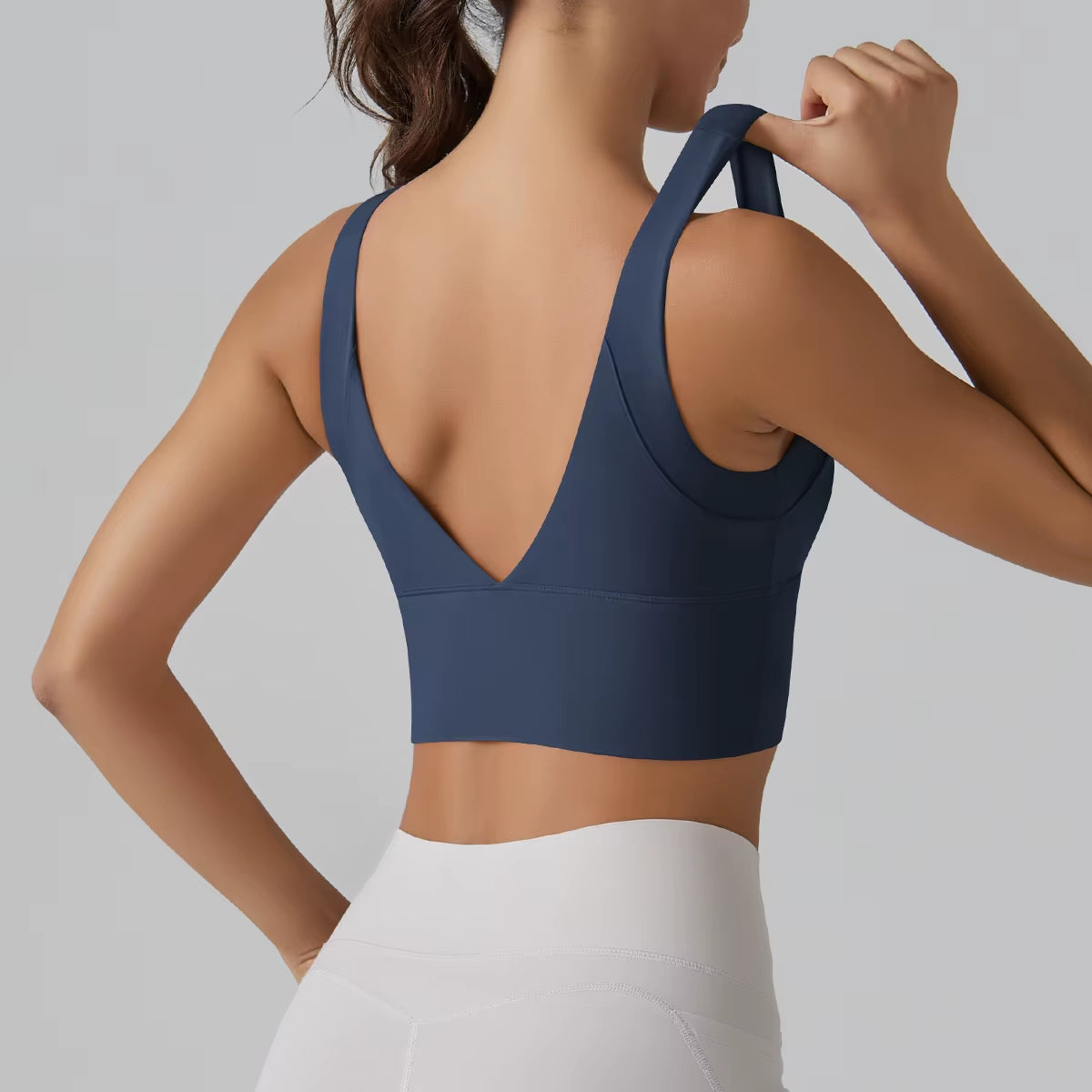New Fitness Top Women's Push up Running Gym