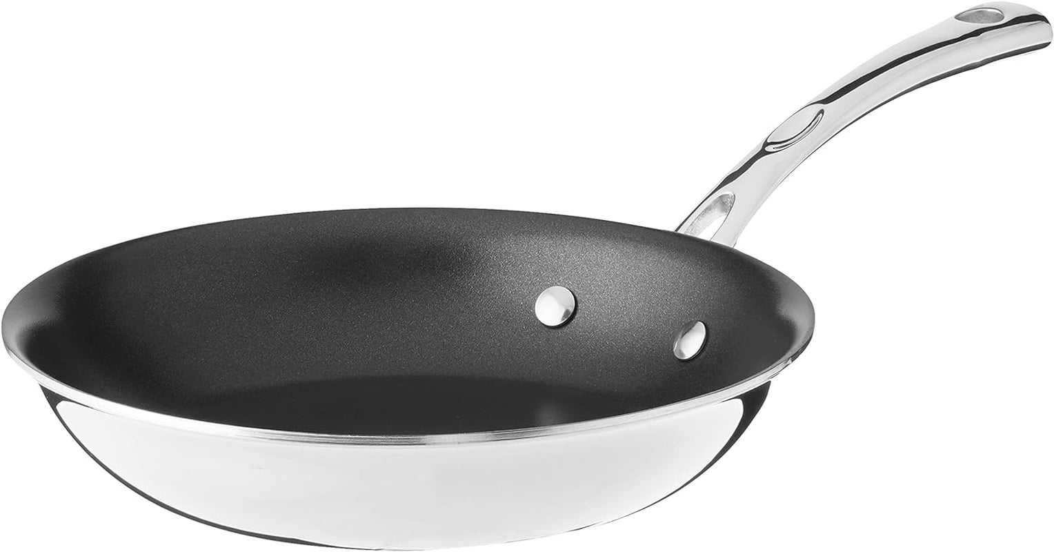 French Classic Tri-Ply Stainless 8-Inch Nonstick Skillet