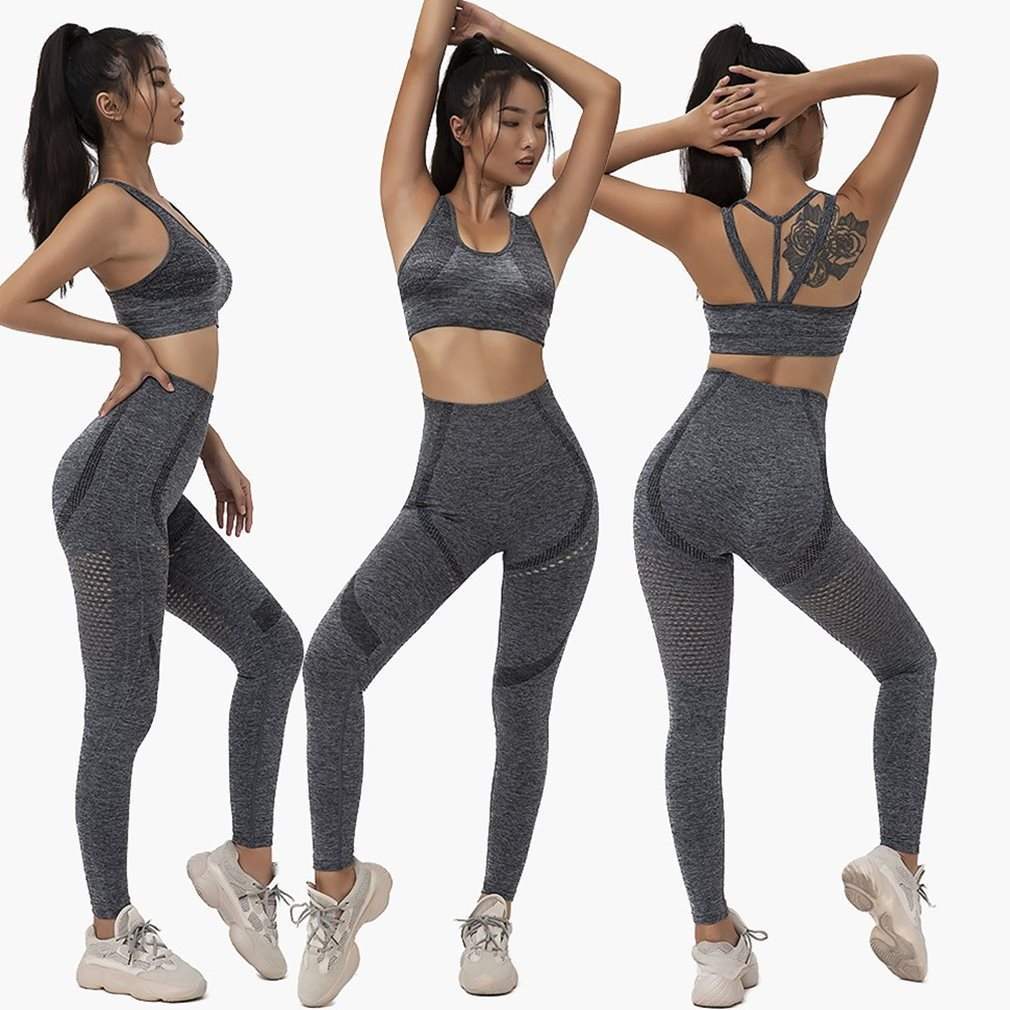 Sports Fitness Seamless Yoga Clothing Suit