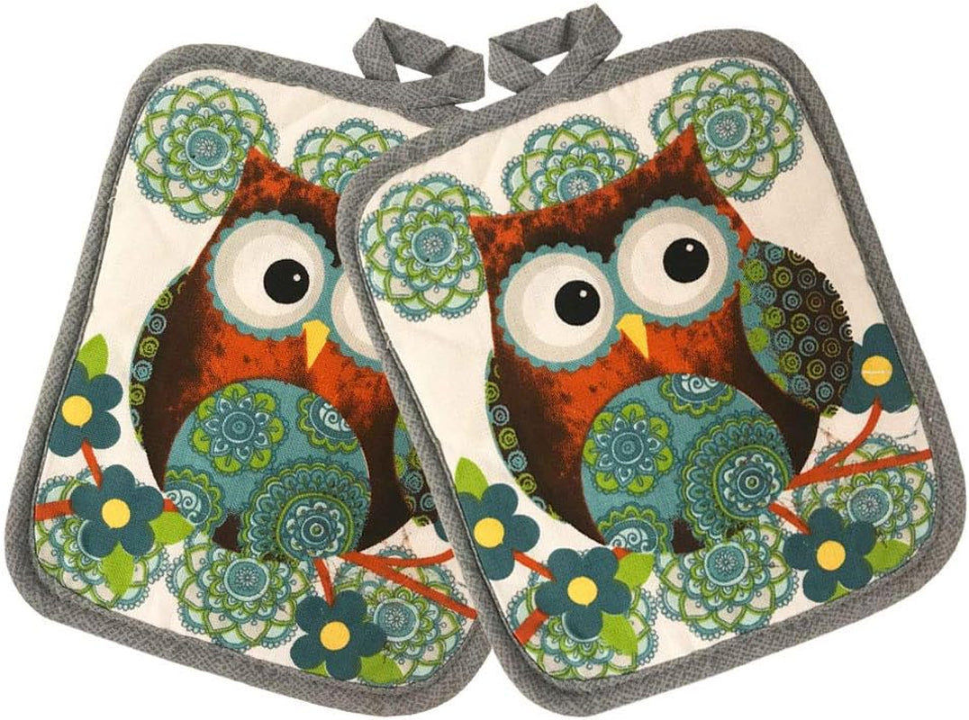 5-Piece Kitchen Linen Set (Owl Design)