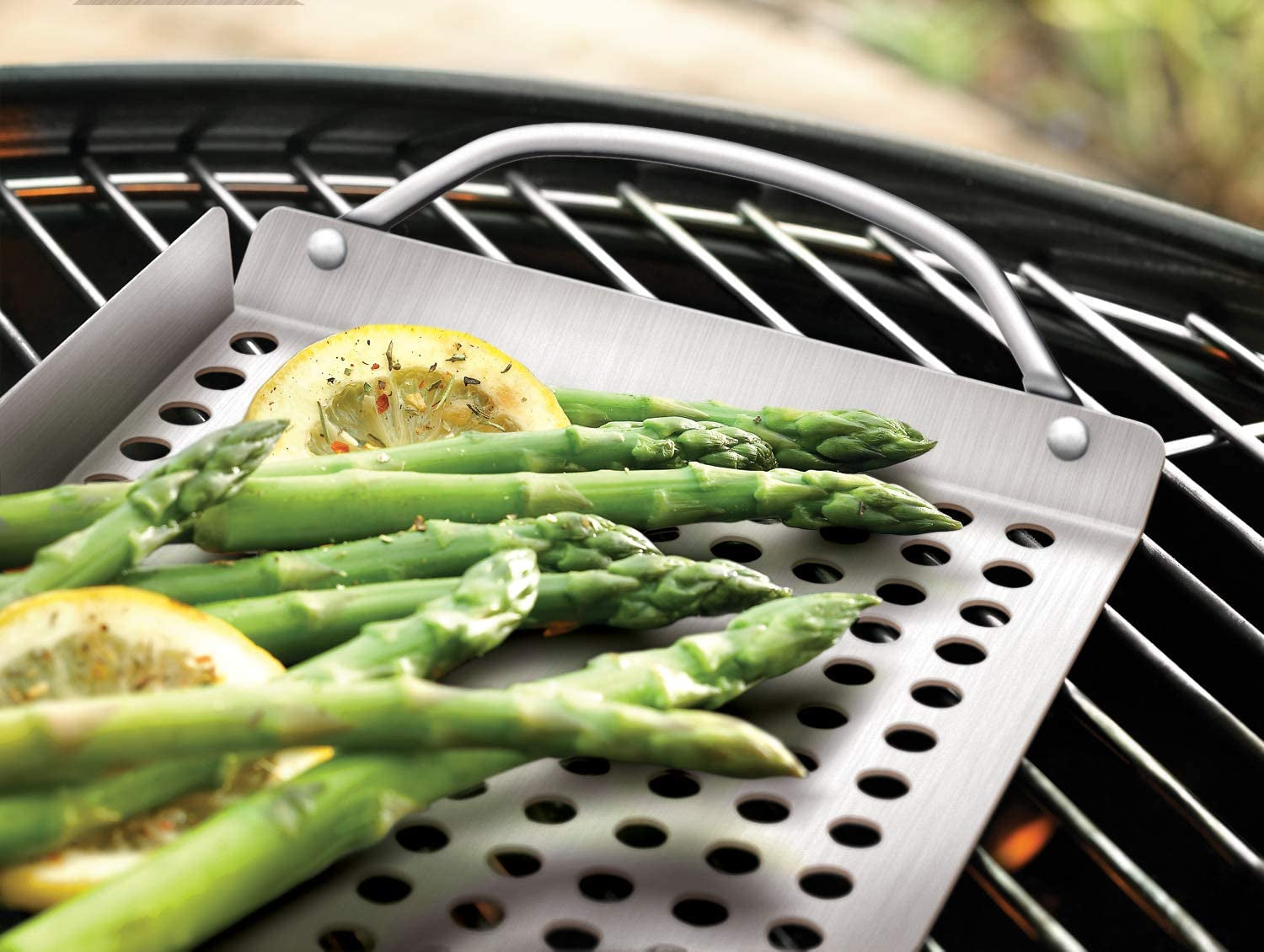 Stainless Steel Grill Topper Grid, Set of 2, 11"X7" and 11"X17"