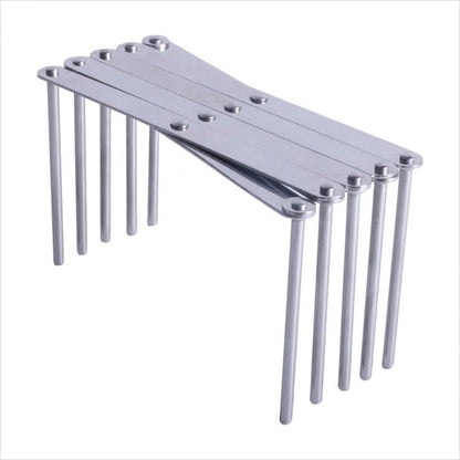 Stainless Steel Telescopic Rack Folding Kitchen Storage Dish Rack