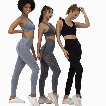 Sports Fitness Seamless Yoga Clothing Suit