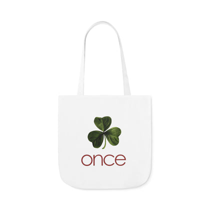 Once Canvas Tote Bag, 5-Color Straps