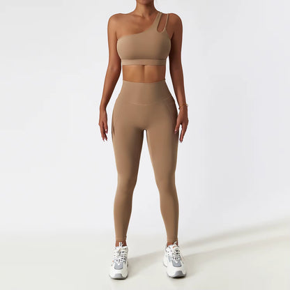 White Yoga Sets Women Sport Femme Rib Activewear Set Girls Seamless Fitness Suit Workout Clothes Athletic Wear Seamless Gym Set