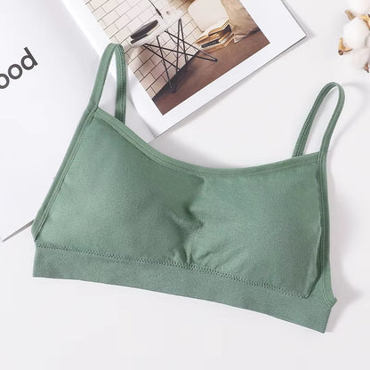 Women Seamless Bras Women'S Bra Top Female Underwear Sexy Lingerie Removable Pad Bandeau Backless Fitness Top Wireless Bralette