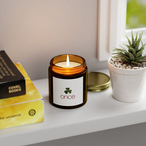 Once Scented Candles, Coconut Apricot Wax (4oz, 9oz)