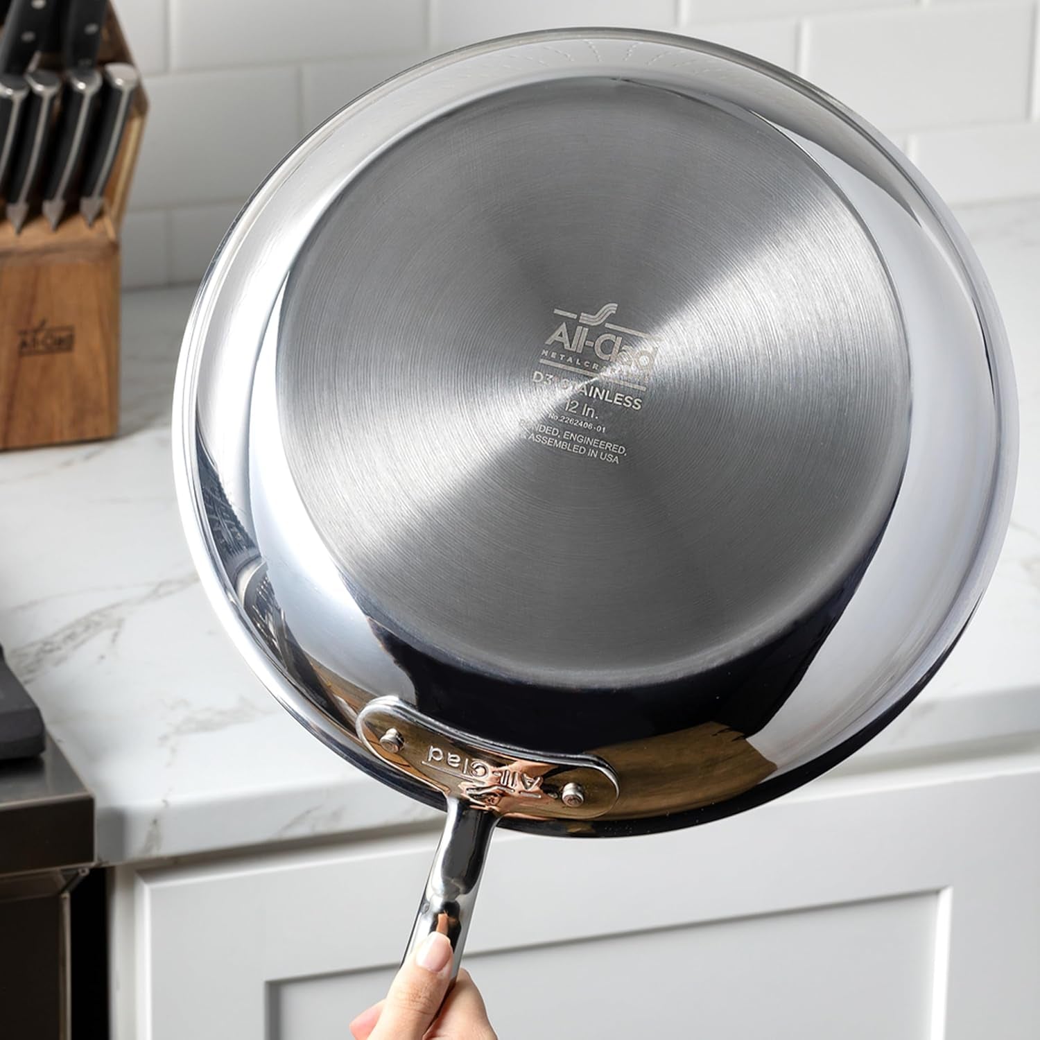 3-Ply Stainless Steel Sauce Pan with Lid 3 Quart, Induction, Oven Broiler Safe 600F, Multipurpose, Compatible With All Cooktops
