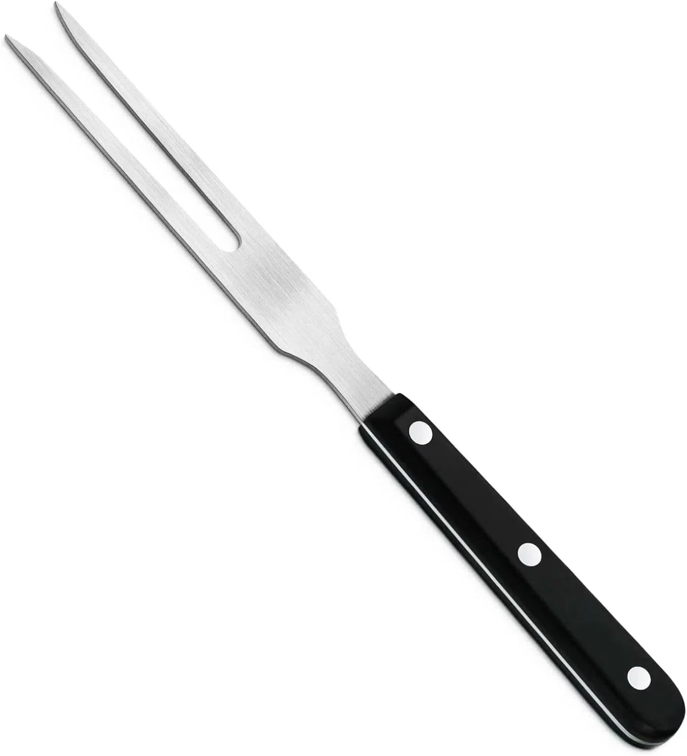 10.8"  Heavy Duty Two Prong Meat Cooking Fork for Grill Lifting Barbecue Fork Stainless Steel