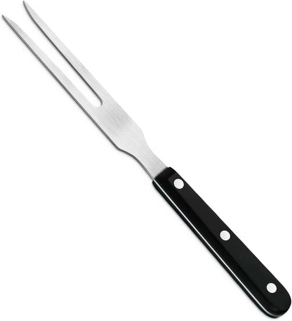 10.8"  Heavy Duty Two Prong Meat Cooking Fork for Grill Lifting Barbecue Fork Stainless Steel