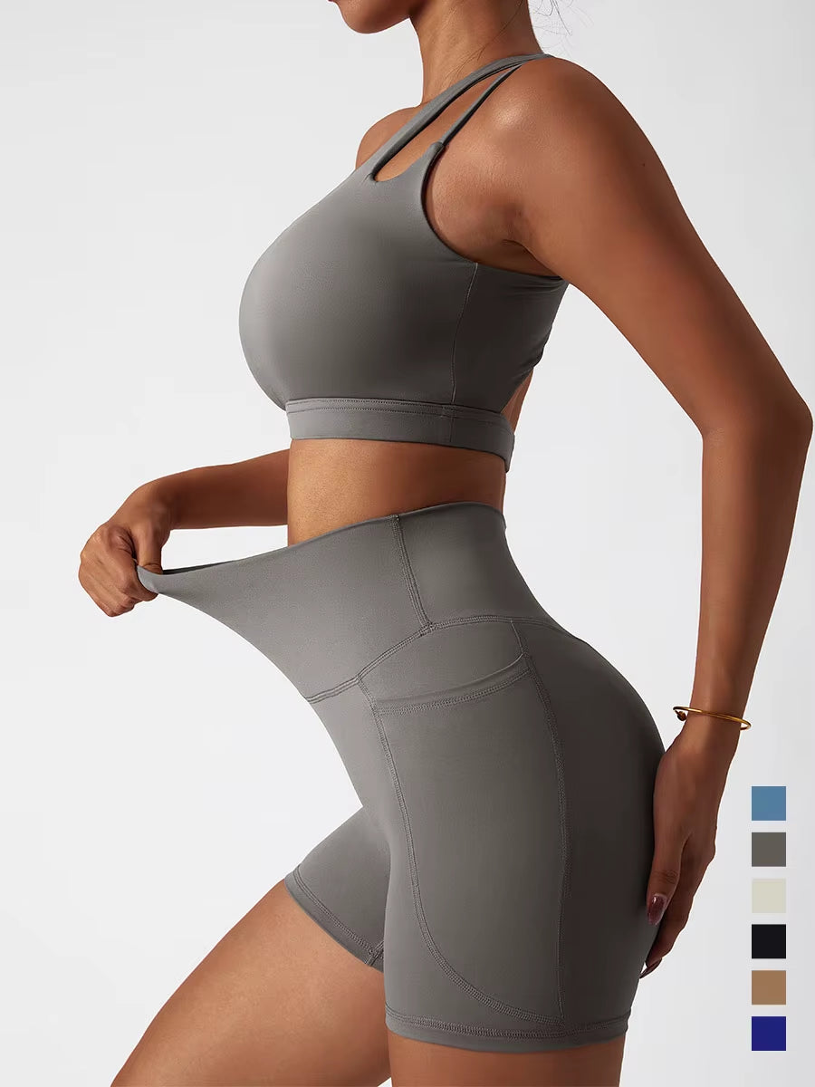 White Yoga Sets Women Sport Femme Rib Activewear Set Girls Seamless Fitness Suit Workout Clothes Athletic Wear Seamless Gym Set