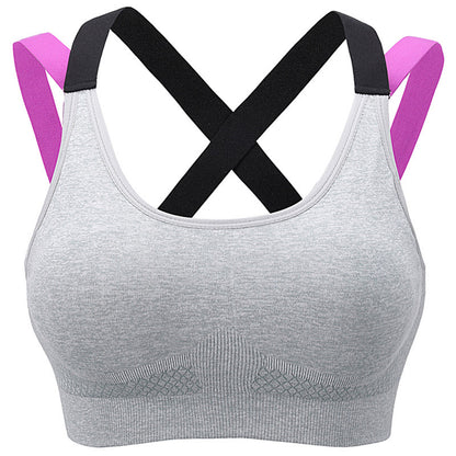Dual-Strap Crossback Sports Bra